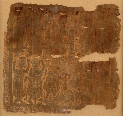 Firkant med klassiske scener, byzantinsk, 300-600. af Unbekannt