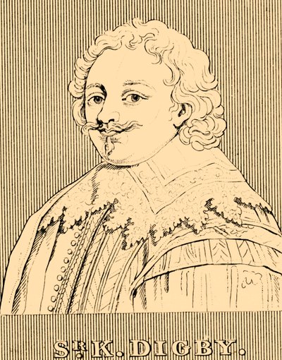 Sr. K. Digby, 1603-1665, 1830. af Unbekannt