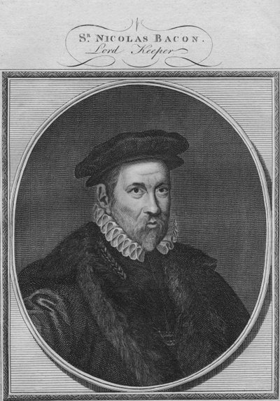 Sir Nicholas Bacon, Lord Keeper, 1784. af Unbekannt
