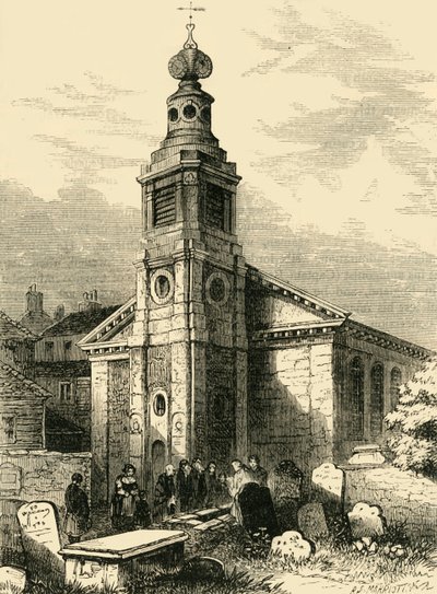 St. Annes, Soho, 1881. af Unbekannt