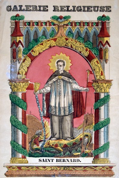 Sankt Bernhard af Clairvaux, 1800-tallet af Unbekannt