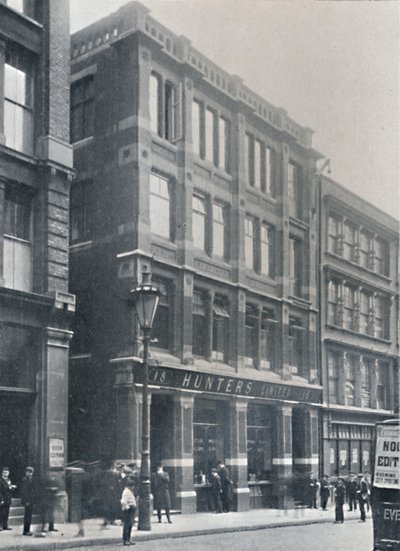 St. Bride Street Frontage, 1917 af Unbekannt