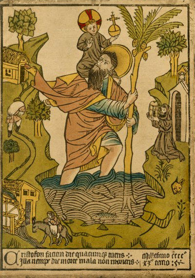 St. Christopher. 1423, 1915. af Unbekannt