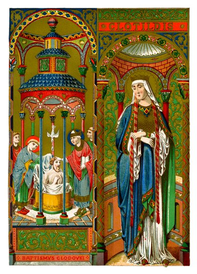 St Clotilda, 1886 af Unbekannt