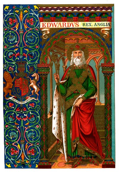 St. Edward Bekenderen, 1886 af Unbekannt
