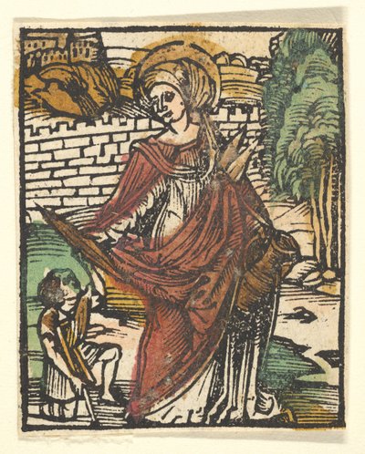 St. Elizabeth tilpasning, efter 1512. af Unbekannt