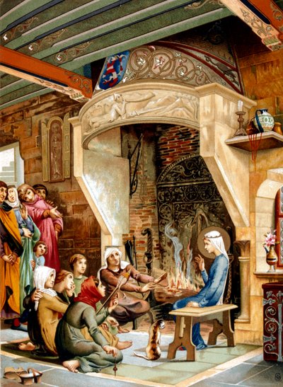 Sankt Elizabeth af Ungarn, 1878 af Unbekannt