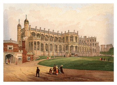 St Georges Kapel, 1880 af Unbekannt