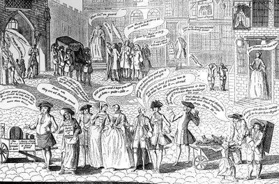 St Jamess i oktober..., 1750 af Unbekannt