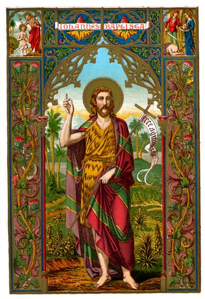 Johannes Døberen, 1886 af Unbekannt