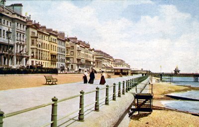 St Leonards, West Marina, fra molen, c1900-c1920s af Unbekannt