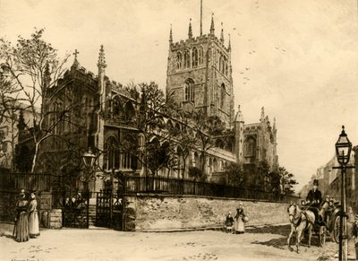 St. Marys, Nottingham, 1898. af Unbekannt