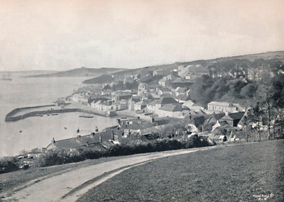 St. Mawes - Viser havnen og slottet, 1895 af Unbekannt