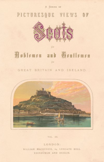 St Michaels Mount, c1880. af Unbekannt