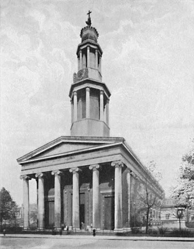 St. Pancras Kirke, 1904 af Unbekannt