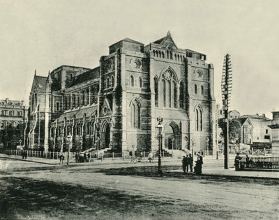 St. Pauls Cathedral, Melbourne, 1901. af Unbekannt
