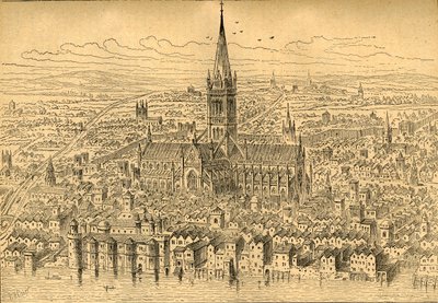 St. Pauls and the Neighborhood i 1540, 1897. af Unbekannt