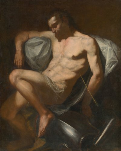 St. Sebastian af Unbekannt