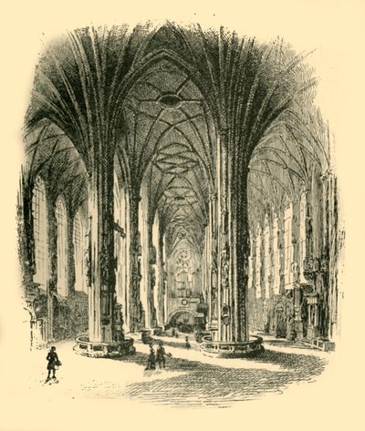 St. Stephens Cathedral, Wien, 1907. af Unbekannt