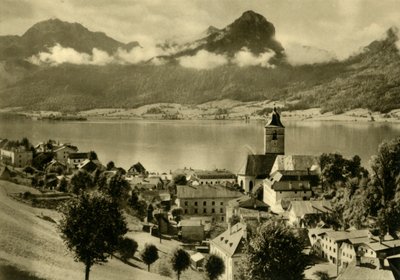 St Wolfgang im Salzkammergut, Øvre Østrig, c1935. af Unbekannt