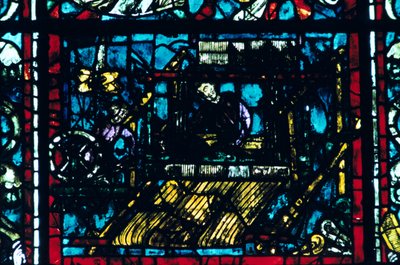 Buntglasfenster, Kathedrale von Chartres, Chartres, Frankreich von Unbekannt