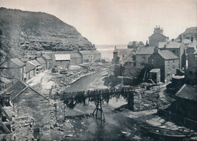 Staithes - Looking Towards the Sea, 1895 af Unbekannt