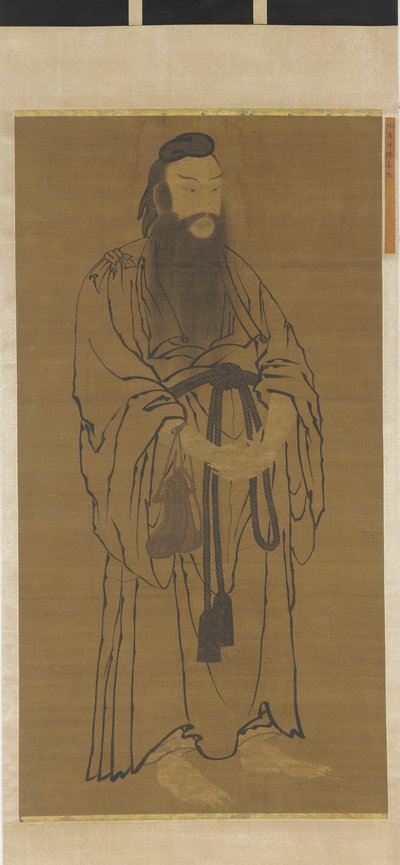 Stående figur af Lü Dongbin, Ming-dynastiet, 1368-1644. af Unbekannt