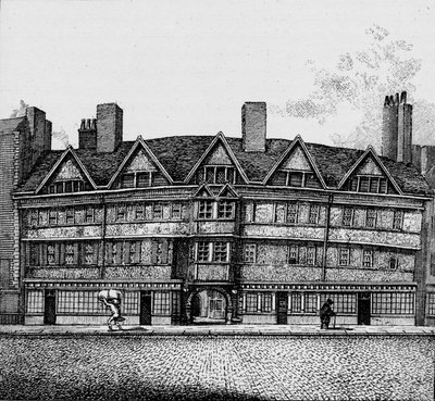 Staple Inn, High Holborn, London, c1890 1904 af Unbekannt