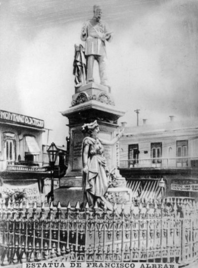 Statue af Francisco Albear, 1890, 1920