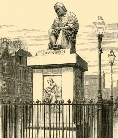 Statue af Johnson, 1898. af Unbekannt