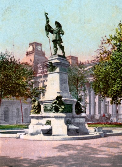 Statue af Paul Chomedey de Maisonneuve, Montreal, 1904 af Unbekannt