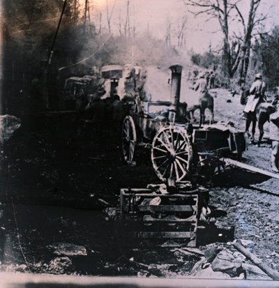 Damplokomotiv, c1914-c1918 af Unbekannt