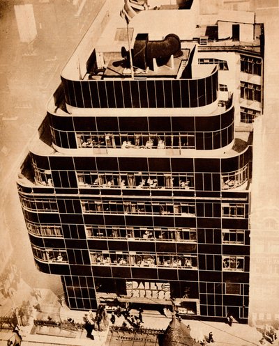 Stål, beton og glas, laver moderne bygninger, 1935. af Unbekannt