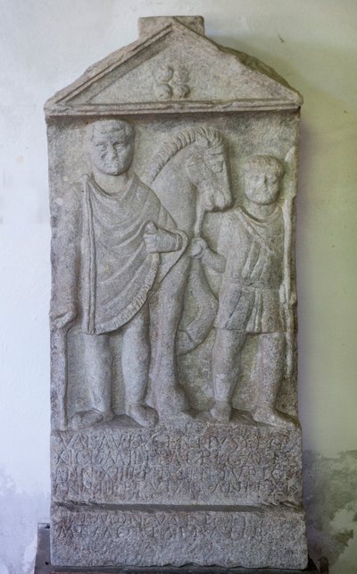 Stele, Valerio Alucenzio, Stein, 3. Jahrhundert von Unbekannt
