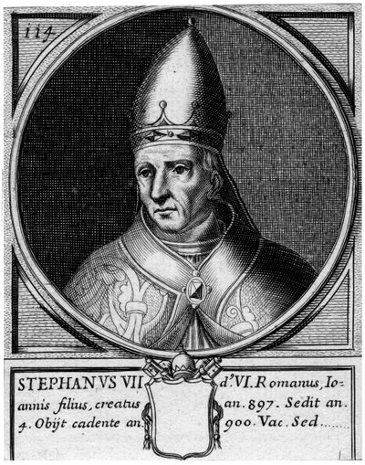 Stephen VII, pave af den katolske kirke af Unbekannt