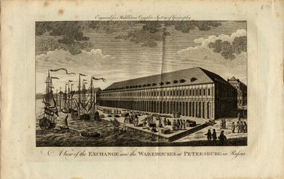Børsen i Sankt Petersborg, 1778 af Unbekannt