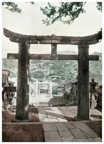 S og Root Torii, Suwa Te MP, Nagasaki, Japan, 1904 af Unbekannt