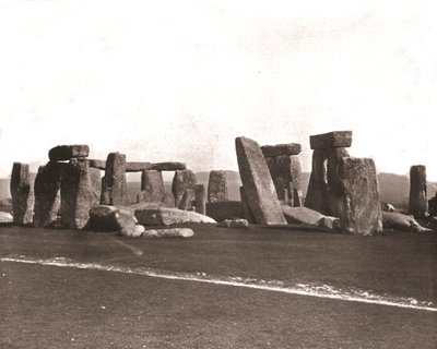 Stonehenge, Salisbury Plain, Wiltshire, 1894. af Unbekannt