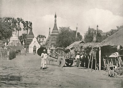 Gadescene, Bhamo, 1900. af Unbekannt