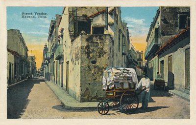 Gadehandler, Havana, Cuba, 1938 af Unbekannt