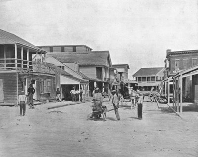 Street i Key West, Florida, USA, c1900. af Unbekannt