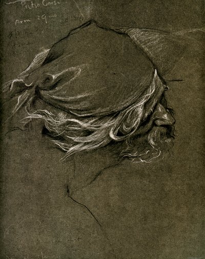 Study for The Sea Maiden, af Herbert J Draper, 1899 af Unbekannt
