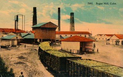 Sukkermølle, Cuba, c1913 af Unbekannt