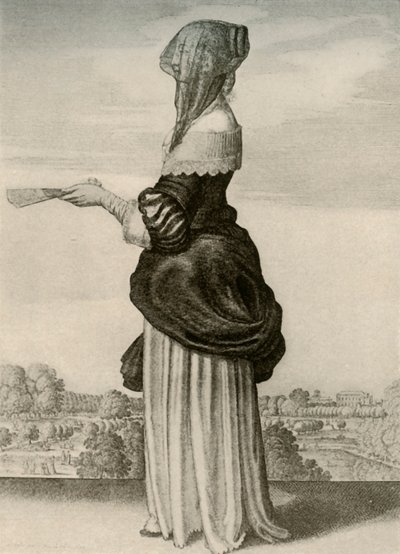 Sommer - Sædvanlig sommerkjole af en engelsk dame, Charles I