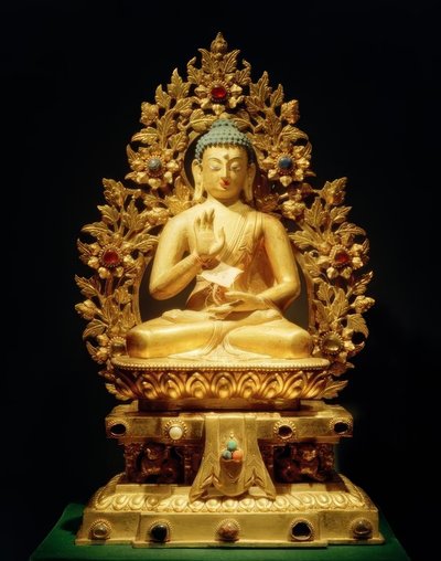 Suparikirtita-Namasri / skulptur, 1700-tallet af Unbekannt