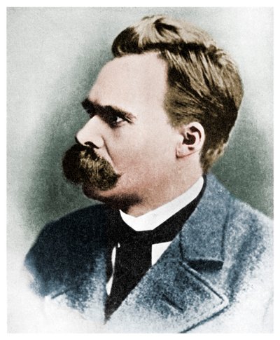 Superman: Friedrich Nietzsche, tysk filosof, 1800-tallet 1956 af Unbekannt