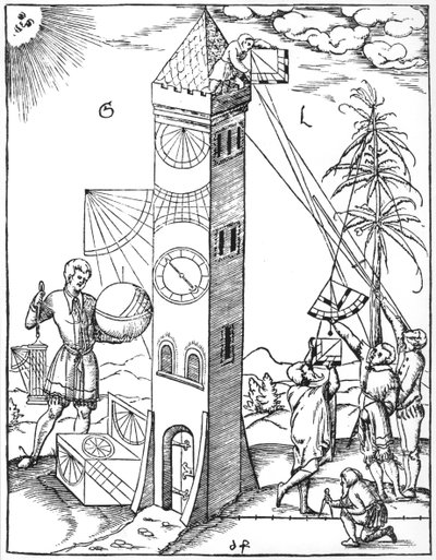 Opmåling og tidtagning, 1551 af Unbekannt