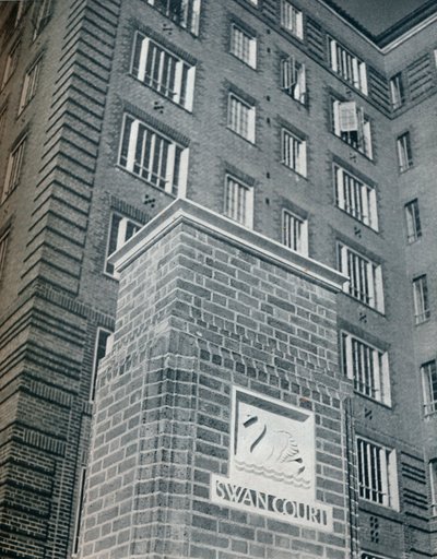 Swan Court, Chelsea, 1932 af Unbekannt