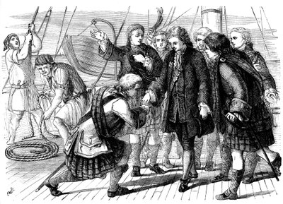 sværger troskab til prins Charles Stuart, 18. århundrede 19. århundrede af Unbekannt