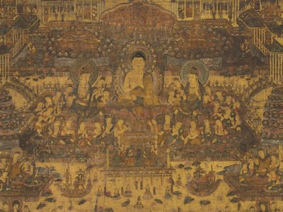 Taima Mandala, 1300-1333. af Unbekannt